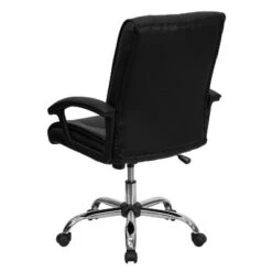 Flash Furniture Mid-Back Black LeatherSoft Swivel Manager's Office Chair With Arms -Famous Furniture Store GUEST fb3aac87 11d7 44a5 a3c0 6ca5bda0d555