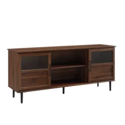 Modern Wood And Glass Door Console TV Stand For TVs Up To 65" - Saracina Home 13 Modern Wood And Glass Door Console TV Stand For TVs Up To 65" - Saracina Home -Famous Furniture Store GUEST fc8652e4 98ea 4ef7 b0d9 8ca61c7825f0