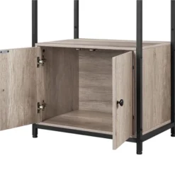 Yaheetech 59" Kitchen Storage Rack With Cabinet And Shelves -Famous Furniture Store GUEST fcb7cefb f17a 4ed6 a5c6 77959810c1d8