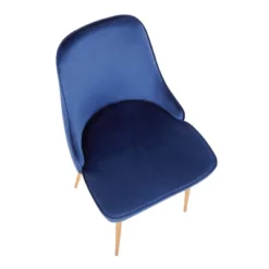 Set Of 2 Marcel Contemporary Dining Chair Gold/Blue Velvet - LumiSource 15 Set Of 2 Marcel Contemporary Dining Chair Gold/Blue Velvet - LumiSource -Famous Furniture Store GUEST fce69db9 98b6 4f00 9c8d 9d1b9a7cae3b