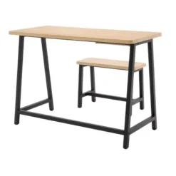 Craft Desk Wood Light Brown - Studio Designs -Famous Furniture Store GUEST fe383863 339d 437a b8fc 0dc2232d8fbc