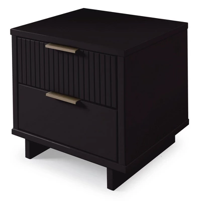 Granville Modern 2 Drawer Nightstand - Manhattan Comfort 6 Granville Modern 2 Drawer Nightstand - Manhattan Comfort - Image 4